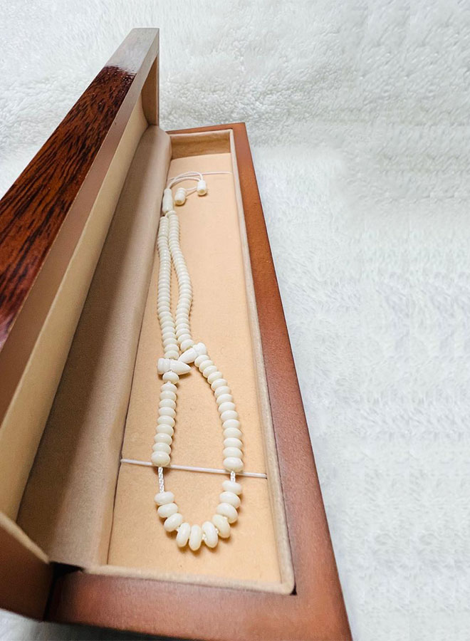 natural camel bone tasbih/rosary – 100 beads, 6mm (small) bead size | islamic prayer beads natural camel bone tasbih/rosary – 100 beads, 6mm (small) bead size | islamic prayer beads