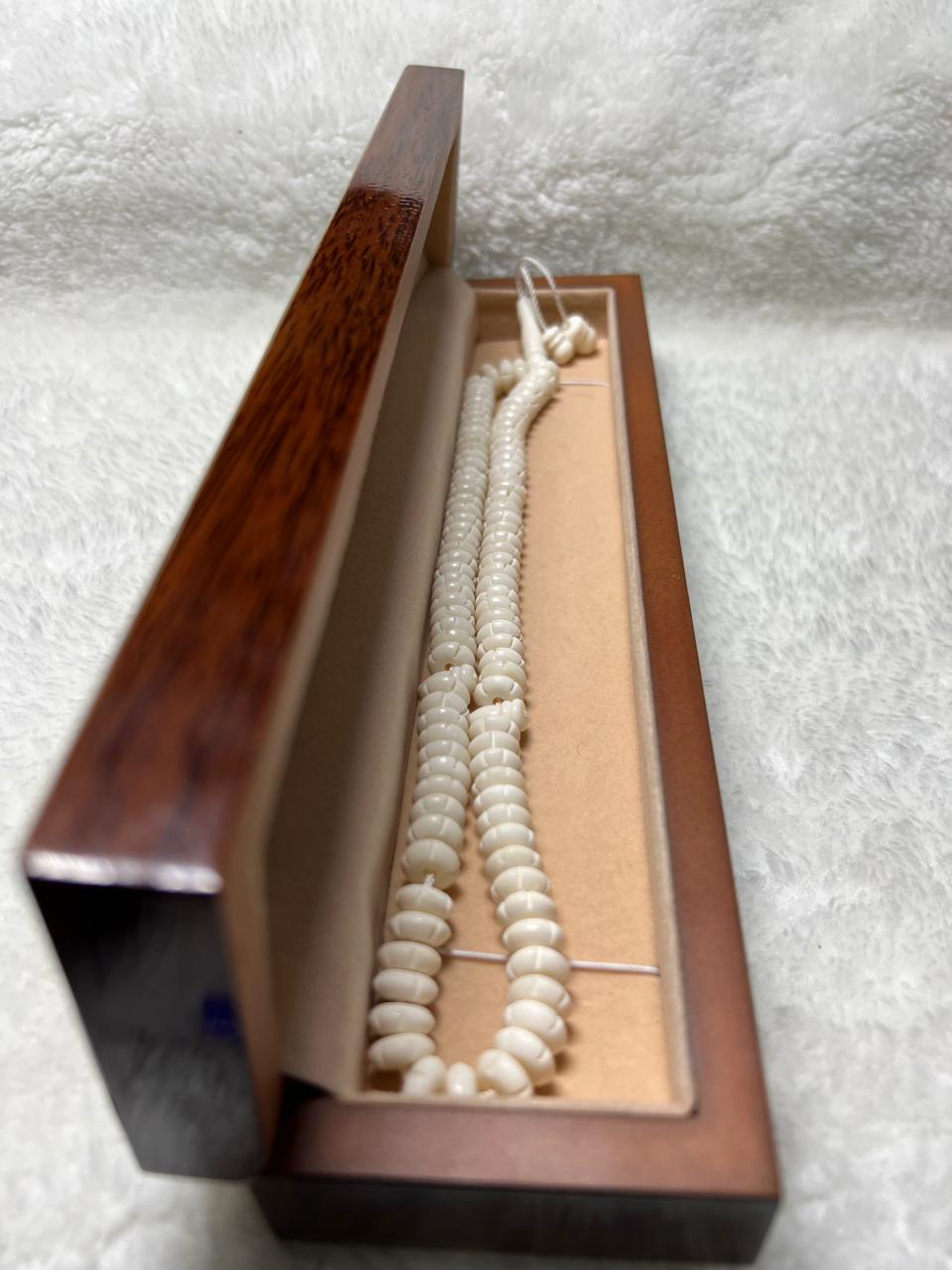 camel bone tasbhi natural/ orginal, 100 beads without wooden box camel bone tasbhi natural/ orginal, 100 beads without wooden box