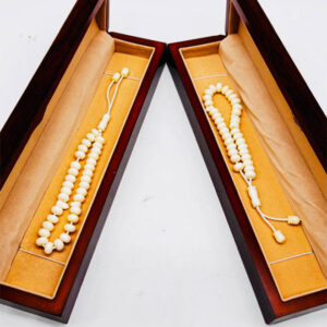 original camel bone rosaries – set of 2 | 33 beads each | 10mm bead size | without wooden box