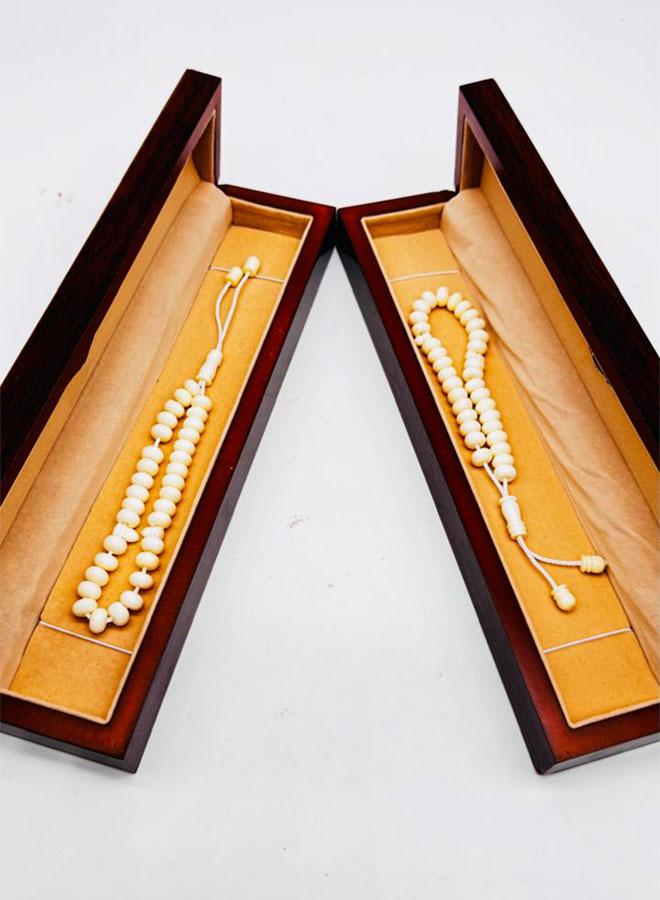 original camel bone rosaries – set of 2 | 33 beads each | 10mm bead size | without wooden box original camel bone rosaries – set of 2 | 33 beads each | 10mm bead size | without wooden box