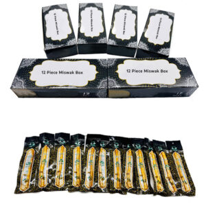 miswak – 6 box offer | 12 pieces per box | total 72 natural toothbrush sticks | organic sunnah oral care