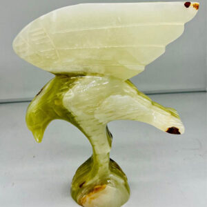 onyx marble eagle – 12 inch decorative figurine (6 kg) for home and office décor