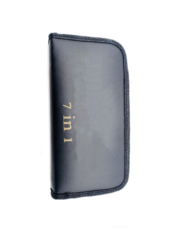 manicure & pedicure tools kit – 7 in 1 stainless steel grooming set for hands, feet, and nails | compact nail care kit for men & women manicure & pedicure tools kit – 7 in 1 stainless steel grooming set for hands, feet, and nails | compact nail care kit for men & women