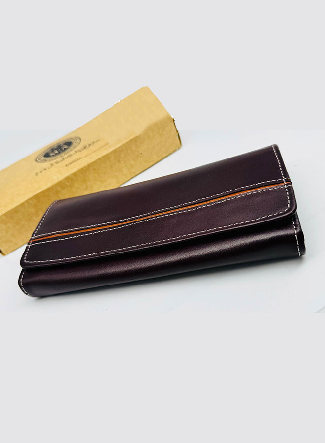 pure cow leather lady hand wallet | hard leather purse | 4 colors (15x8cm) pure cow leather lady hand wallet | hard leather purse | 4 colors (15x8cm)