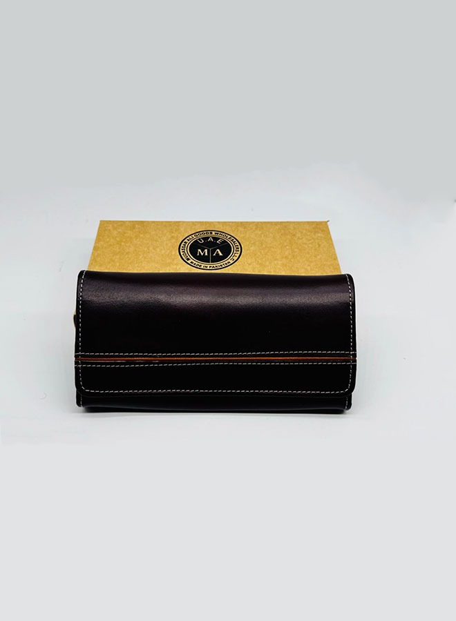 pure cow leather lady hand wallet | hard leather purse | 4 colors (15x8cm) pure cow leather lady hand wallet | hard leather purse | 4 colors (15x8cm)