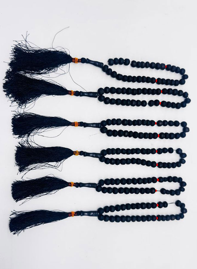 black zaytoon rosary tasbih – set of 6 prayer beads | 33 beads each | 10mm bead size | islamic tasbeeh for dhikr & gifting black zaytoon rosary tasbih – set of 6 prayer beads | 33 beads each | 10mm bead size | islamic tasbeeh for dhikr & gifting