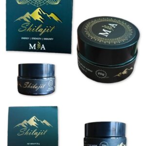 sun dry pure shilajit 100% natural – 20g | traditional himalayan resin | daily wellness supplement for men & women