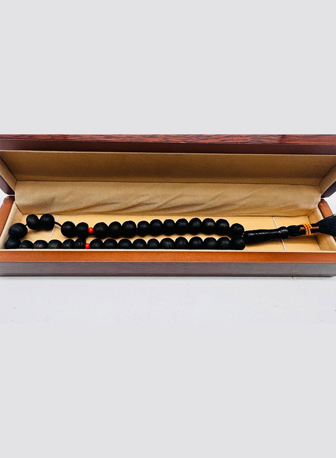 original black zaytoon tasbih – 33 beads islamic rosary | 10mm bead size | natural olive wood prayer beads for dhikr original black zaytoon tasbih – 33 beads islamic rosary | 10mm bead size | natural olive wood prayer beads for dhikr