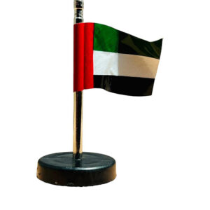small car uae flag dashboard – 4 inch mini flag for car decoration flag stand for office and car table flag stand