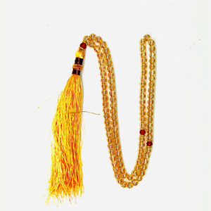 golden marble tasbih/rosary – set of 12 pieces | 100 beads each | 10mm bead size