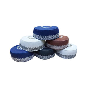 muslim prayer caps – 12 pieces mixed sizes & colors | comfortable knit kufi topi for men