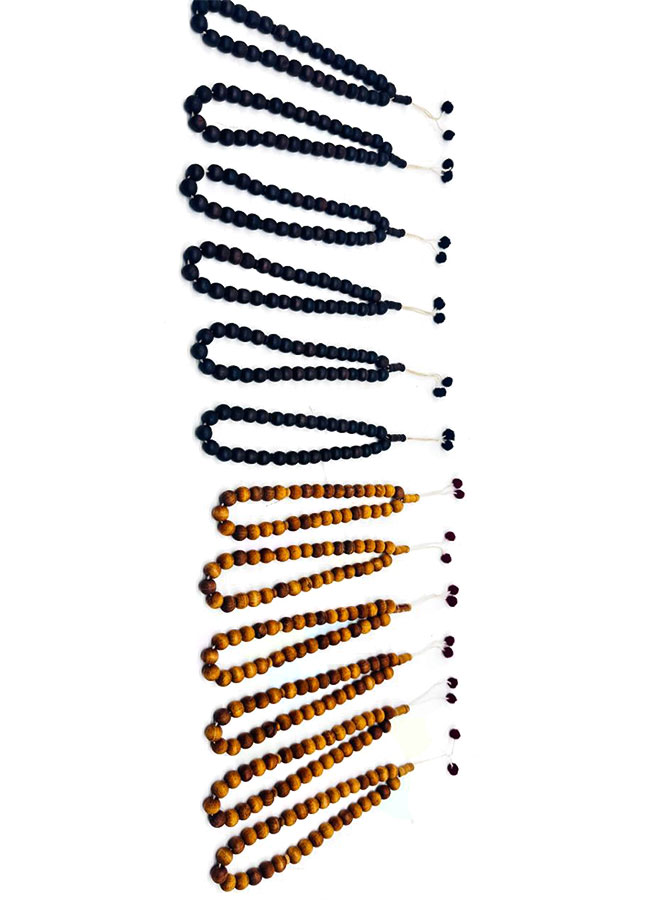 black & brown zaytoon wood tasbih – 33 beads muslim rosary – 12 pieces set (6 brown + 6 black) – 10mm bead size prayer beads for zikr & tasbeeh black & brown zaytoon wood tasbih – 33 beads muslim rosary – 12 pieces set (6 brown + 6 black) – 10mm bead size prayer beads for zikr & tasbeeh