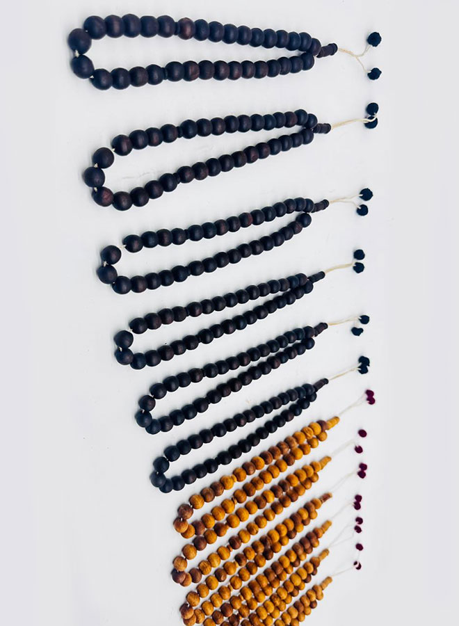 black & brown zaytoon wood tasbih – 33 beads muslim rosary – 12 pieces set (6 brown + 6 black) – 10mm bead size prayer beads for zikr & tasbeeh black & brown zaytoon wood tasbih – 33 beads muslim rosary – 12 pieces set (6 brown + 6 black) – 10mm bead size prayer beads for zikr & tasbeeh