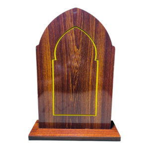 wooden prayer sutrah stand – big size 12×18 inches | islamic namaz & salah barrier for home & mosque use (copy)