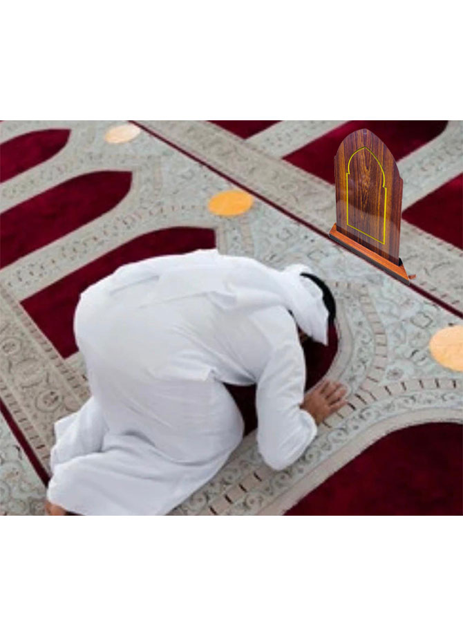 wooden prayer sutrah stand – big size 12×18 inches | islamic namaz & salah barrier for home & mosque use (copy) wooden prayer sutrah stand – big size 12×18 inches | islamic namaz & salah barrier for home & mosque use (copy)