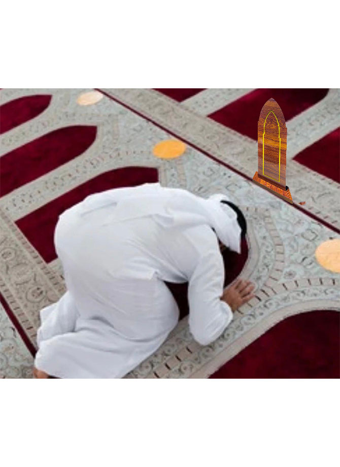 set of 5 wooden prayer sutrah – small size 6×16 inches | islamic salah & namaz barrier for home & mosque use set of 5 wooden prayer sutrah – small size 6×16 inches | islamic salah & namaz barrier for home & mosque use