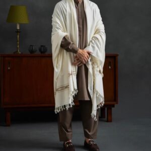 special wool shawl for men – large size | premium winter shawl with velvet gift box | elegant & warm men’s shawl