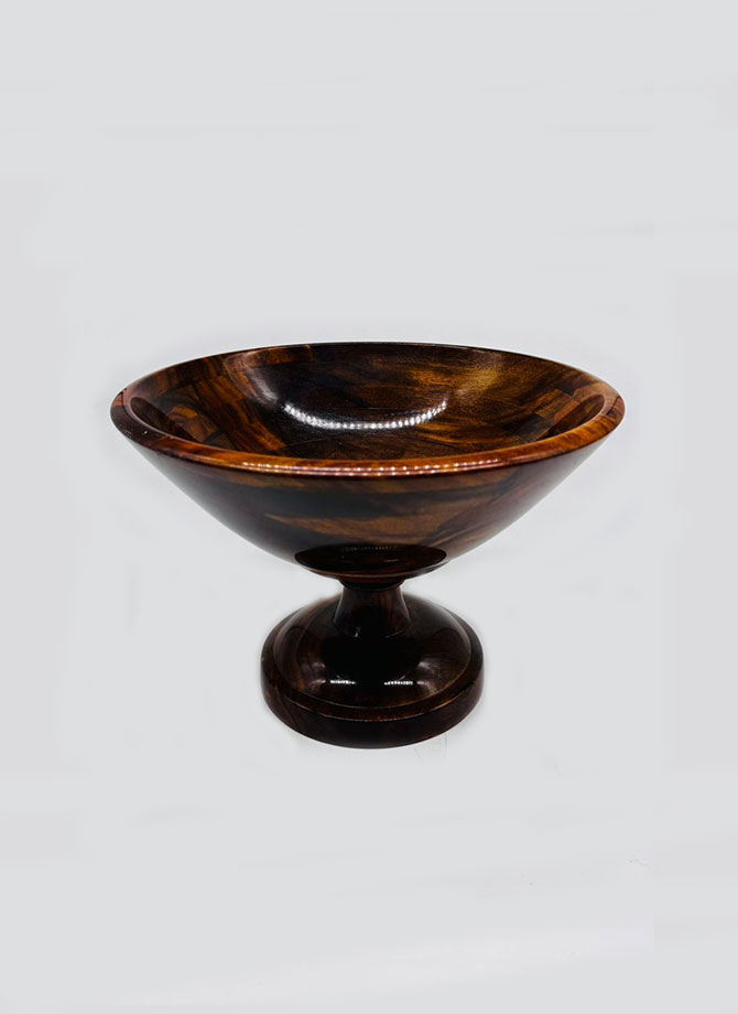 handmade mulberry wood stand bowl – fancy design handmade mulberry wood stand bowl – fancy design
