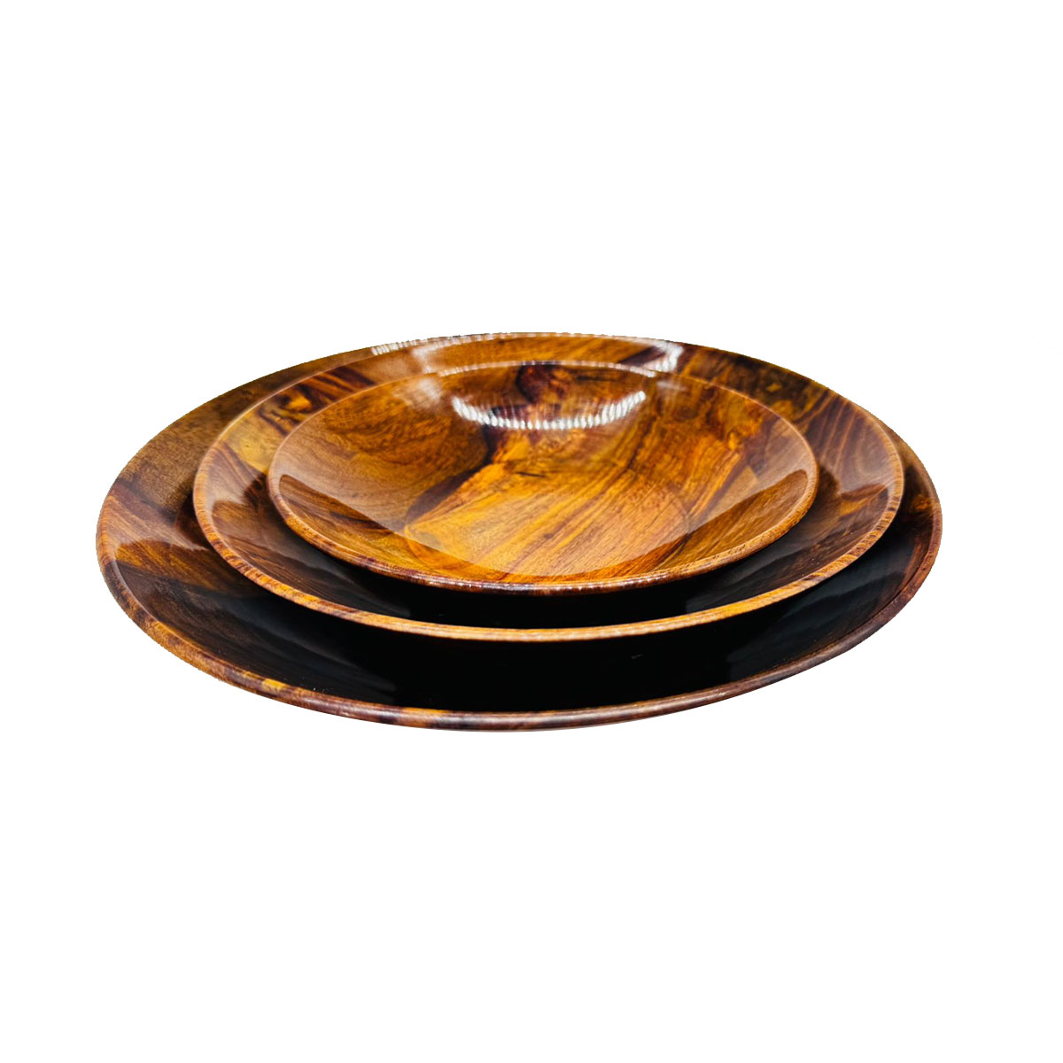 shesham wooden bowl set – 3 piece handmade serving bowls – sizes 12", 10", 8" – kitchen & dining bowl set shesham wooden bowl set – 3 piece handmade serving bowls – sizes 12", 10", 8" – kitchen & dining bowl set