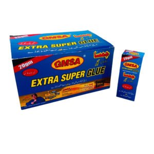 gmsa extra super glue – 20g x 25 pieces full box – fast strong instant adhesive for wood, plastic, metal, rubber & ceramic